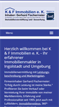 Mobile Screenshot of k-und-f-immobilien.de